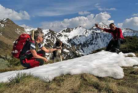 Rifugio Balicco (1995 m) e Bivacco Zamboni (2007 m) ad anello il 1 aprile 2019 - FOTOGALLERY